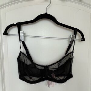Victoria’s Secret Dream Angels Unlined Sheer Mesh Bra 34DDD